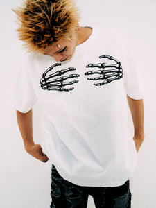 BONE HANDS T-SHIRT