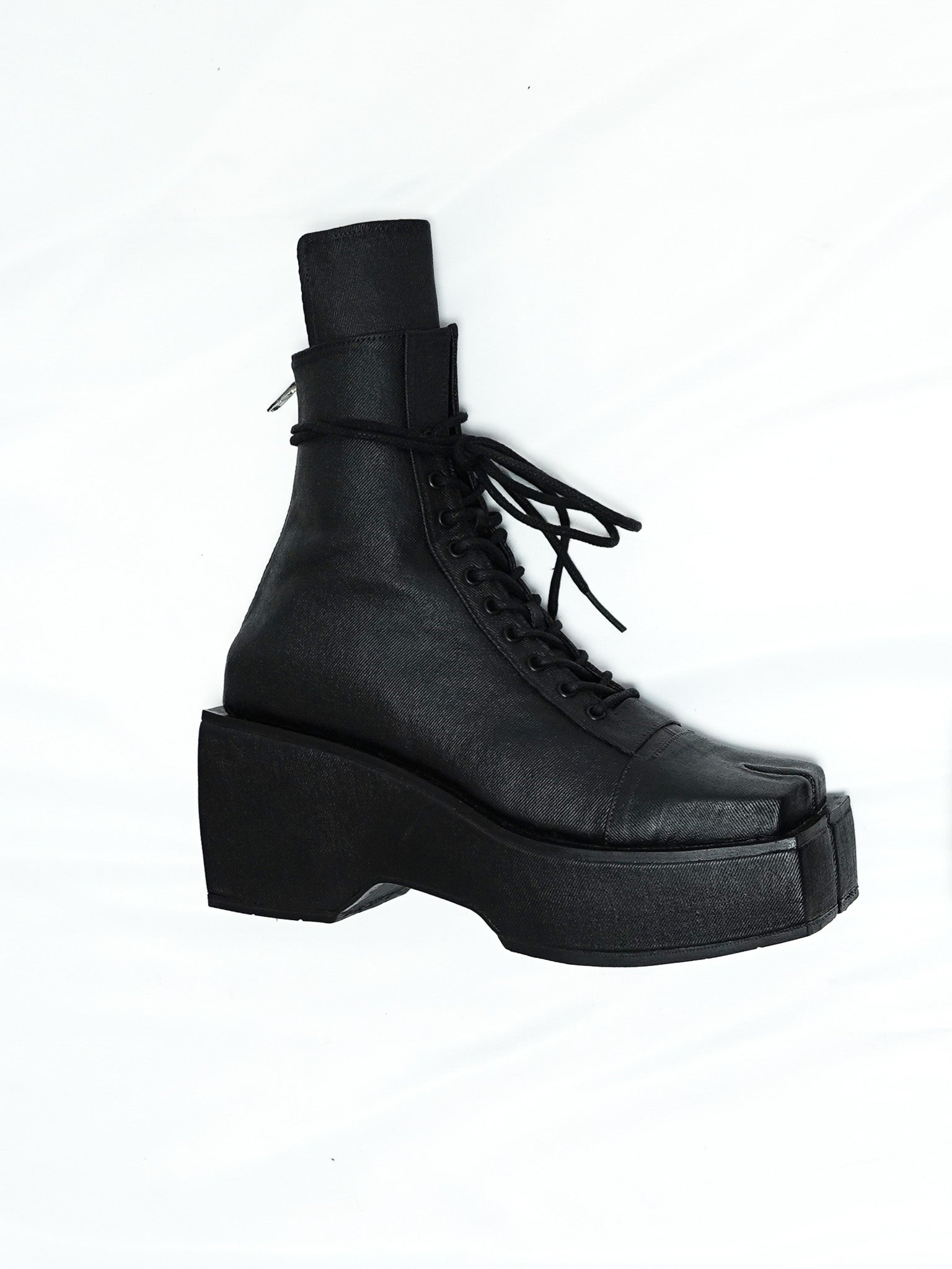 Denim Platform Tabi Boots 2024AW