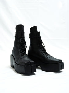 Denim Platform Tabi Boots 2024AW