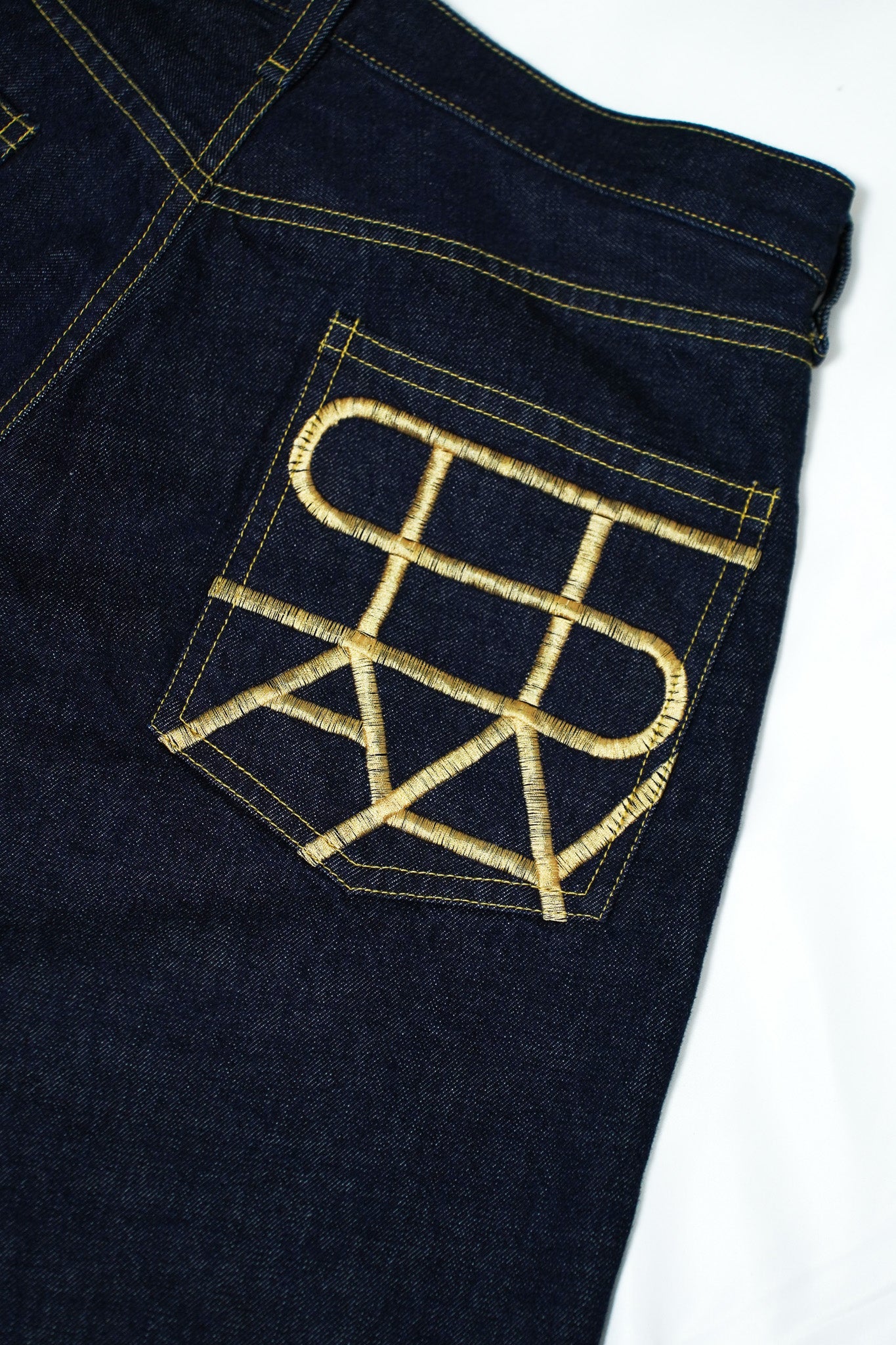 Double Knee Sashiko Jeans 2024AW