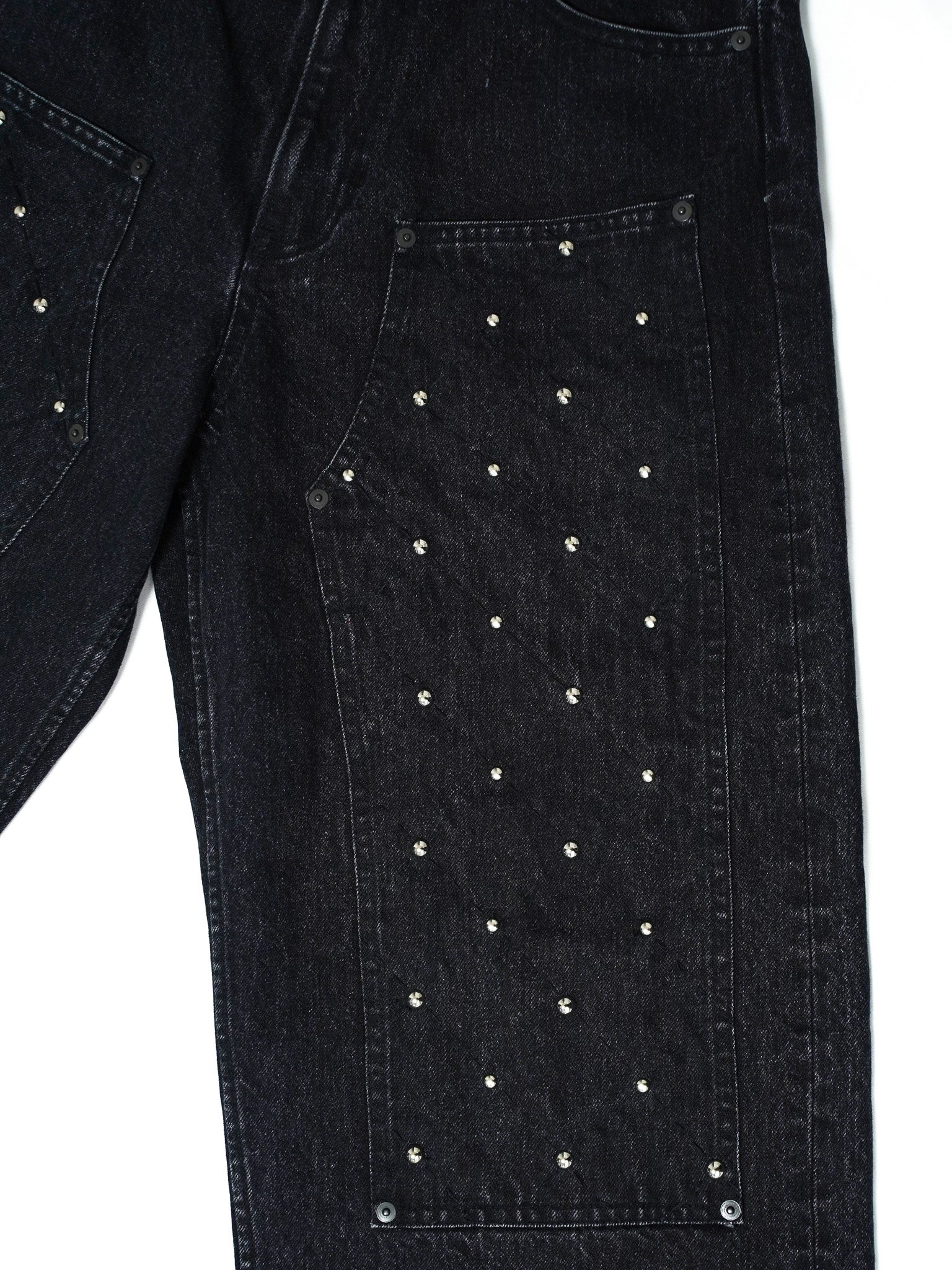 Double Knee Sashiko Jeans 2024AW