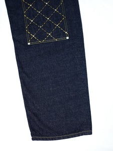 Double Knee Sashiko Jeans 2024AW