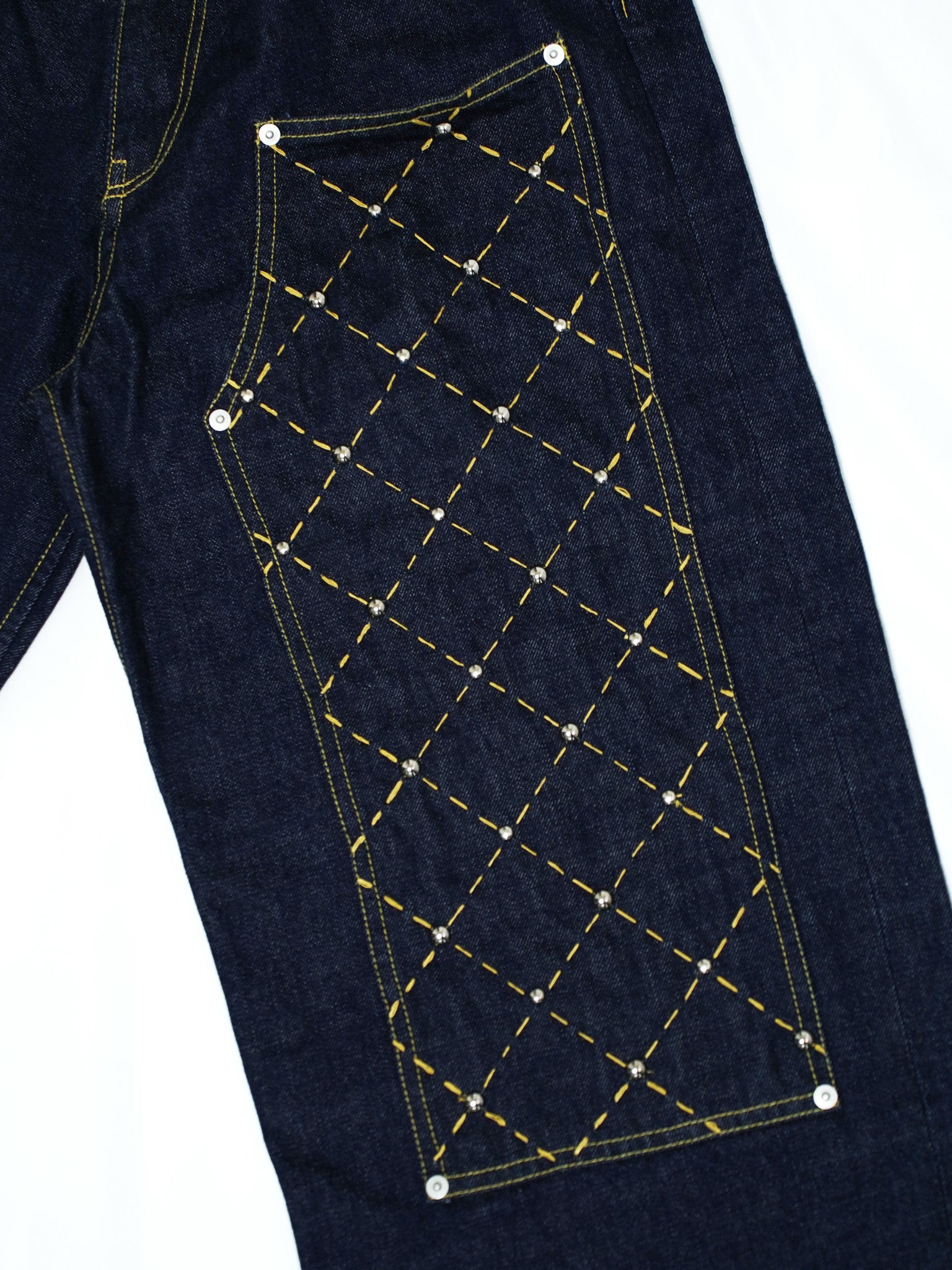 Double Knee Sashiko Jeans 2024AW