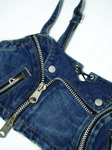 Riders Denim Bustier 2024AW