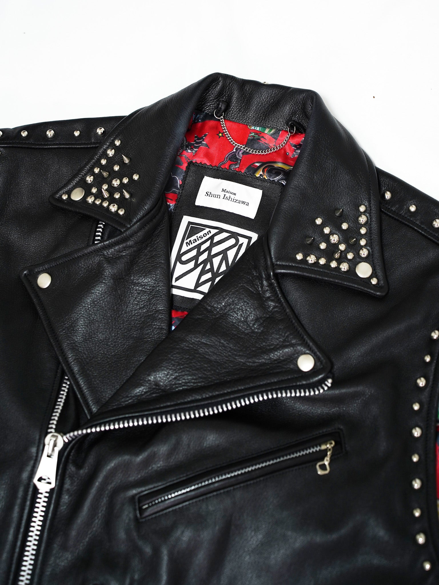 Sleeveless Leather Jacket 2024AW