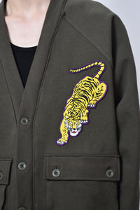 TIGER EMBROIDERY JACKET