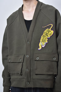 TIGER EMBROIDERY JACKET