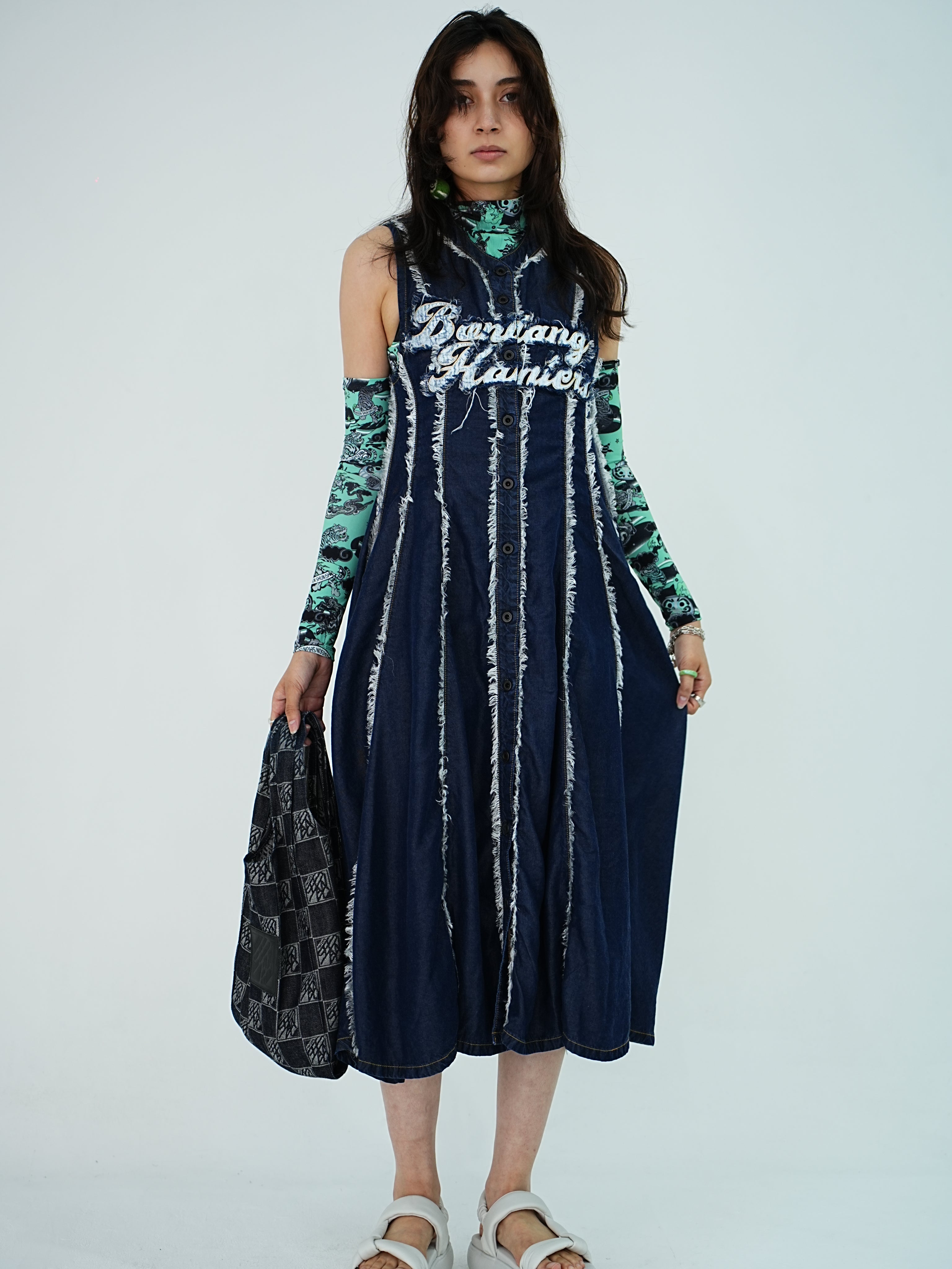 MSI BASEBALL DENIM DRESS